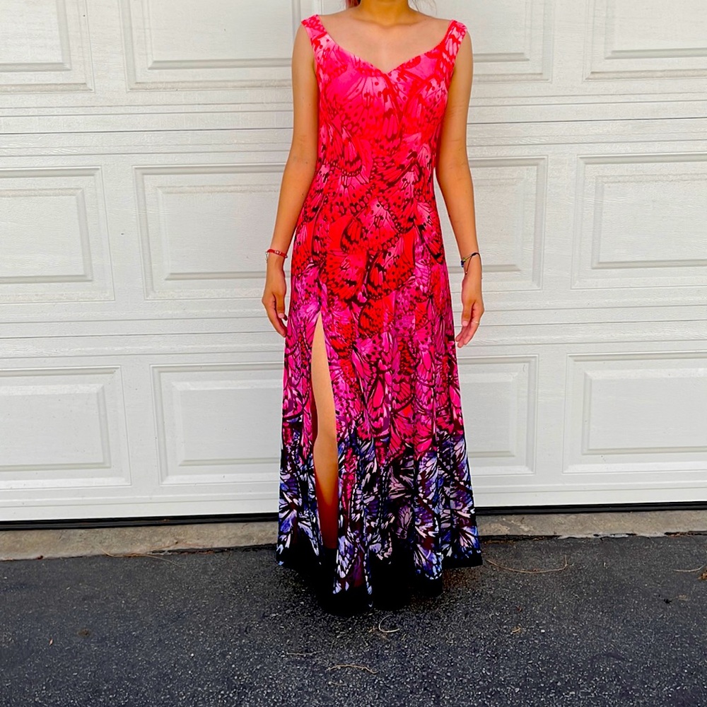Miss Sixty Butterflies Dress Size S Asian 6 USA